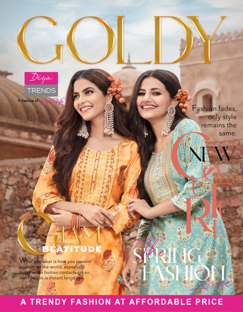 GOLDY VOL-1 BY DIYA TRENDS